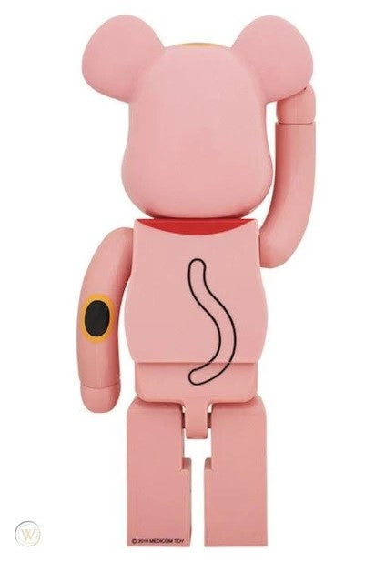 MEDICOM BE@RBRICK Lucky Cat Maneki Neko Red version GID 1000%