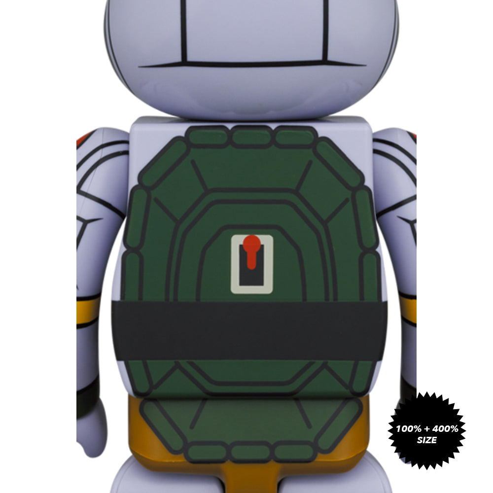 TMNT: Metalhead 100% + 400% Bearbrick Set by Medicom Toy