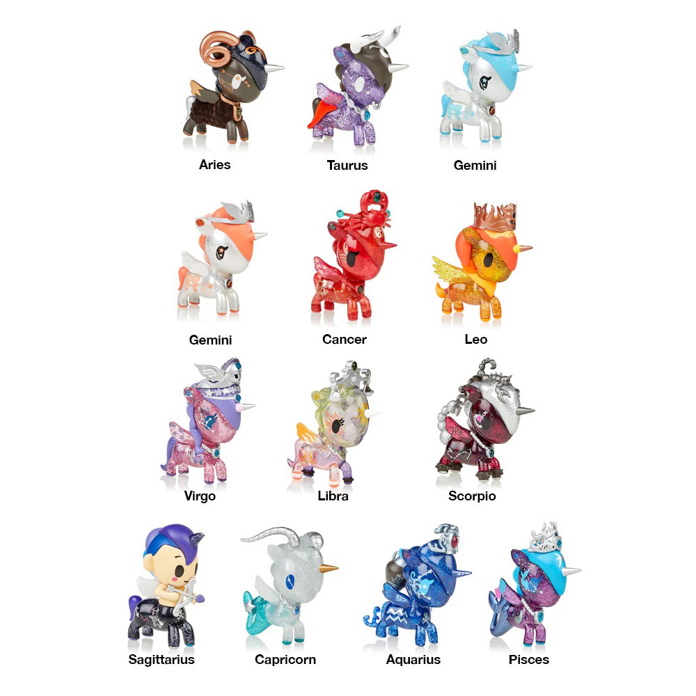 Zodiac Unicorno Blind Box Series by Tokidoki
