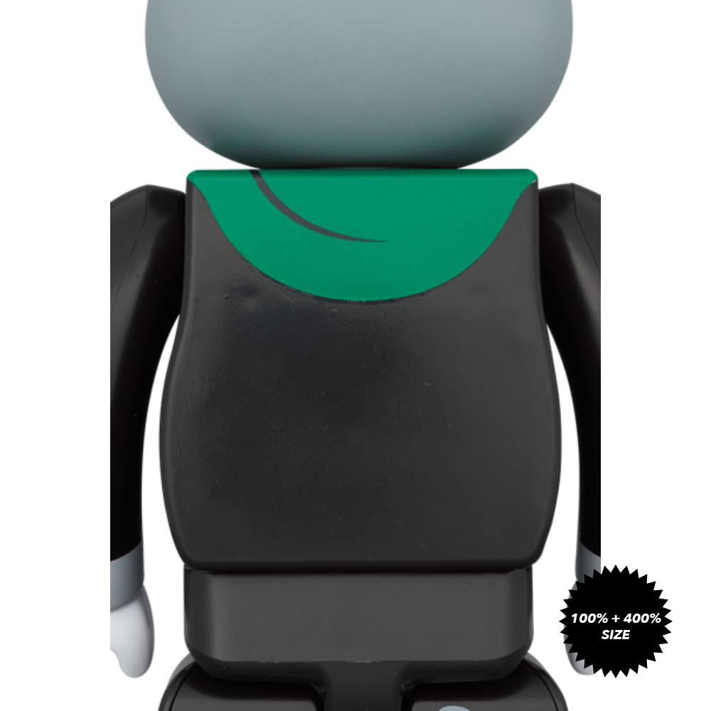 Tom & Jerry in Hogwarts House Robes 100% + 400% 2-Pcs Bearbrick Set by Medicom Toy