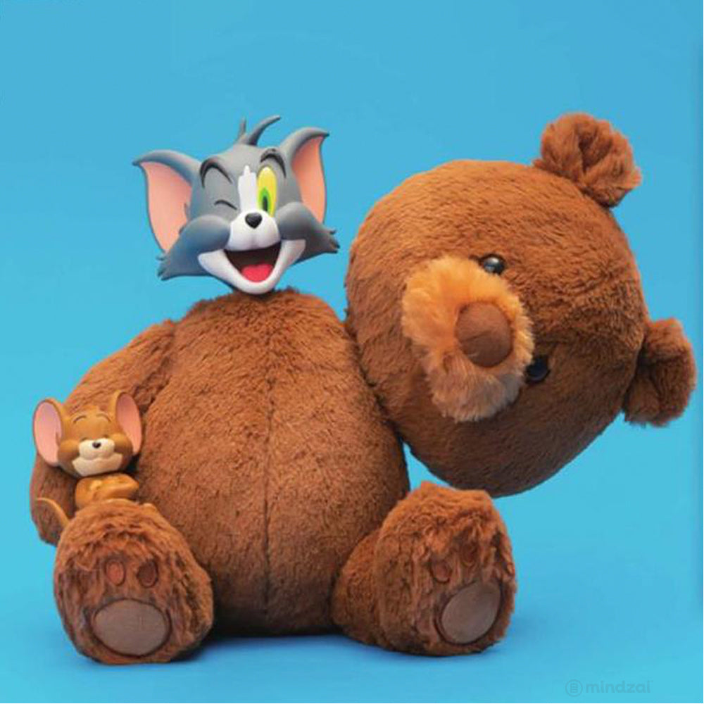 Tom & Jerry Teddy Bear Plush Figure by ToyQube x Soap Studio