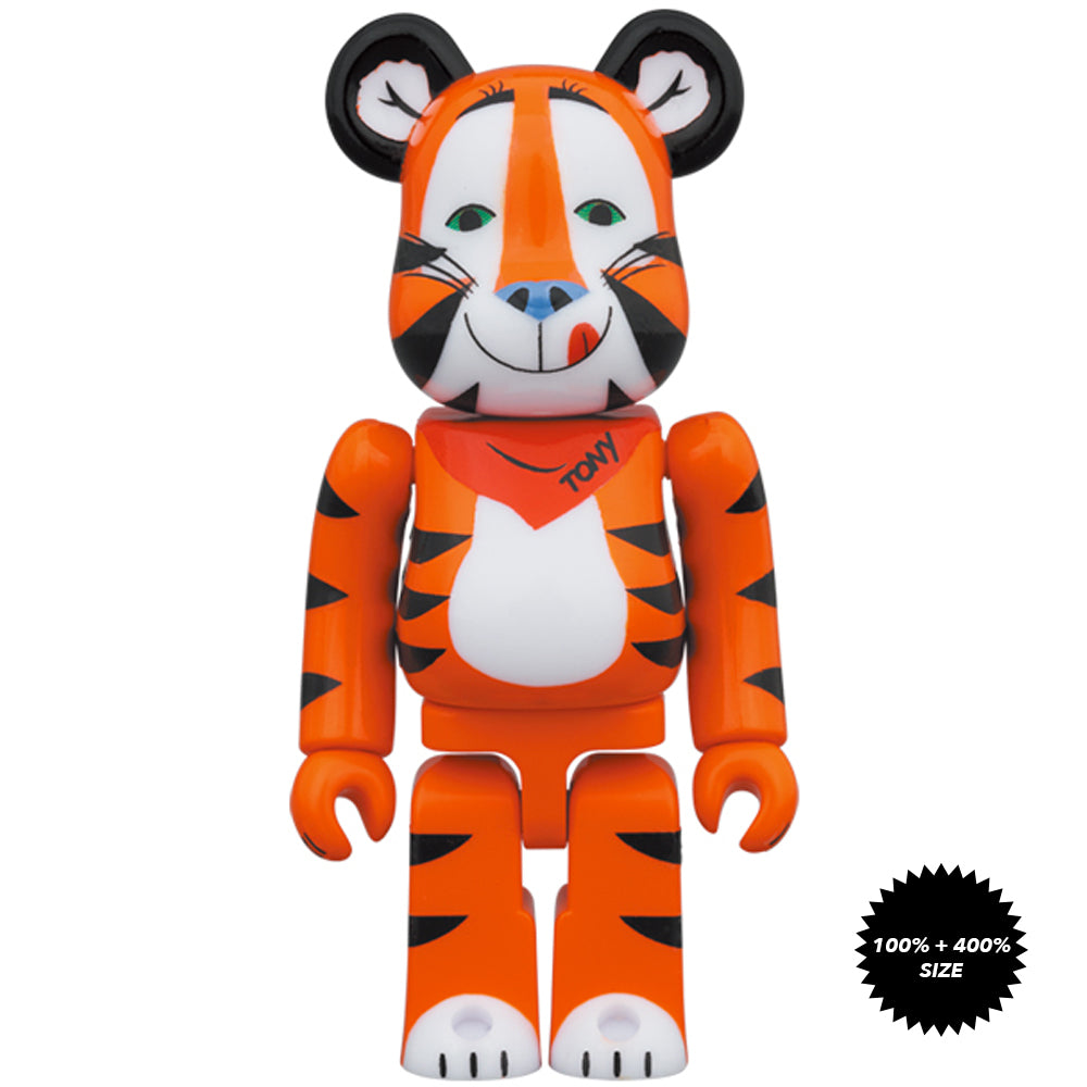 Tony The Tiger (Vintage Ver.) 100% + 400% Bearbrick Set by Medicom Toy