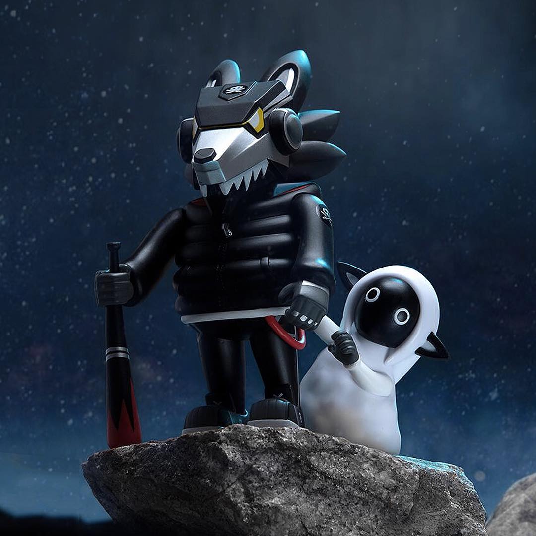 Ukami and Hitsuji Art Toy Figure by Quiccs x Kidrobot