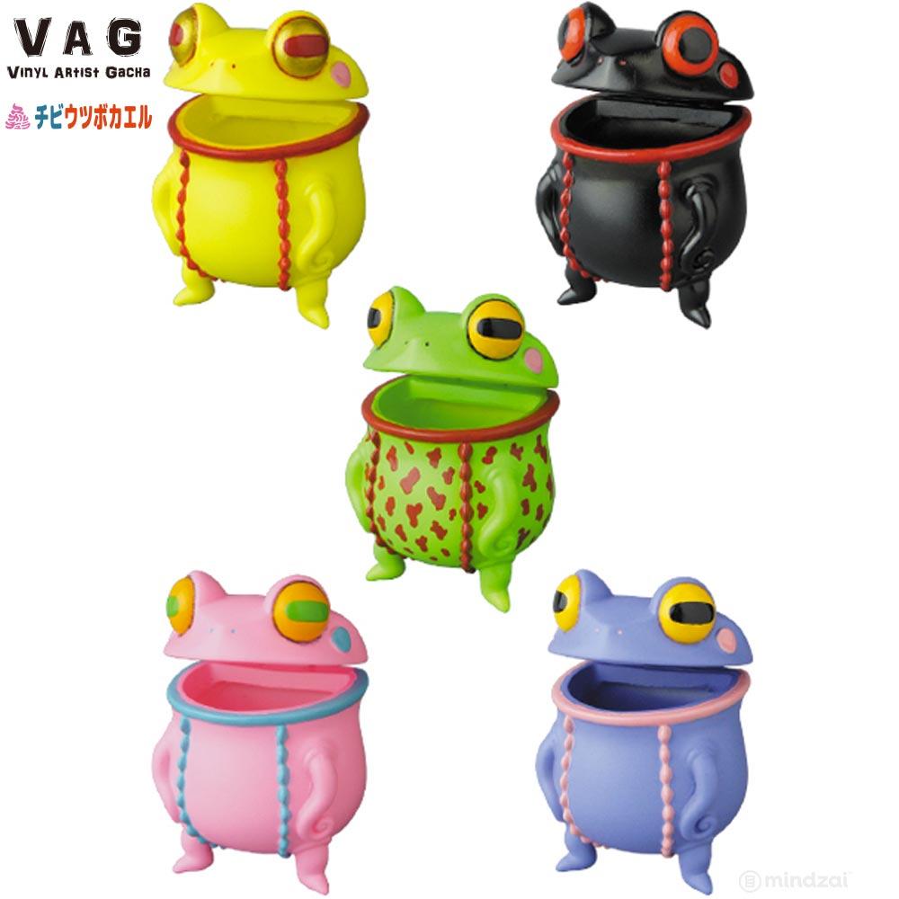 Pitcher Plant Frog by SKULLTULA x Vinyl Artist Gacha (VAG) Series 19