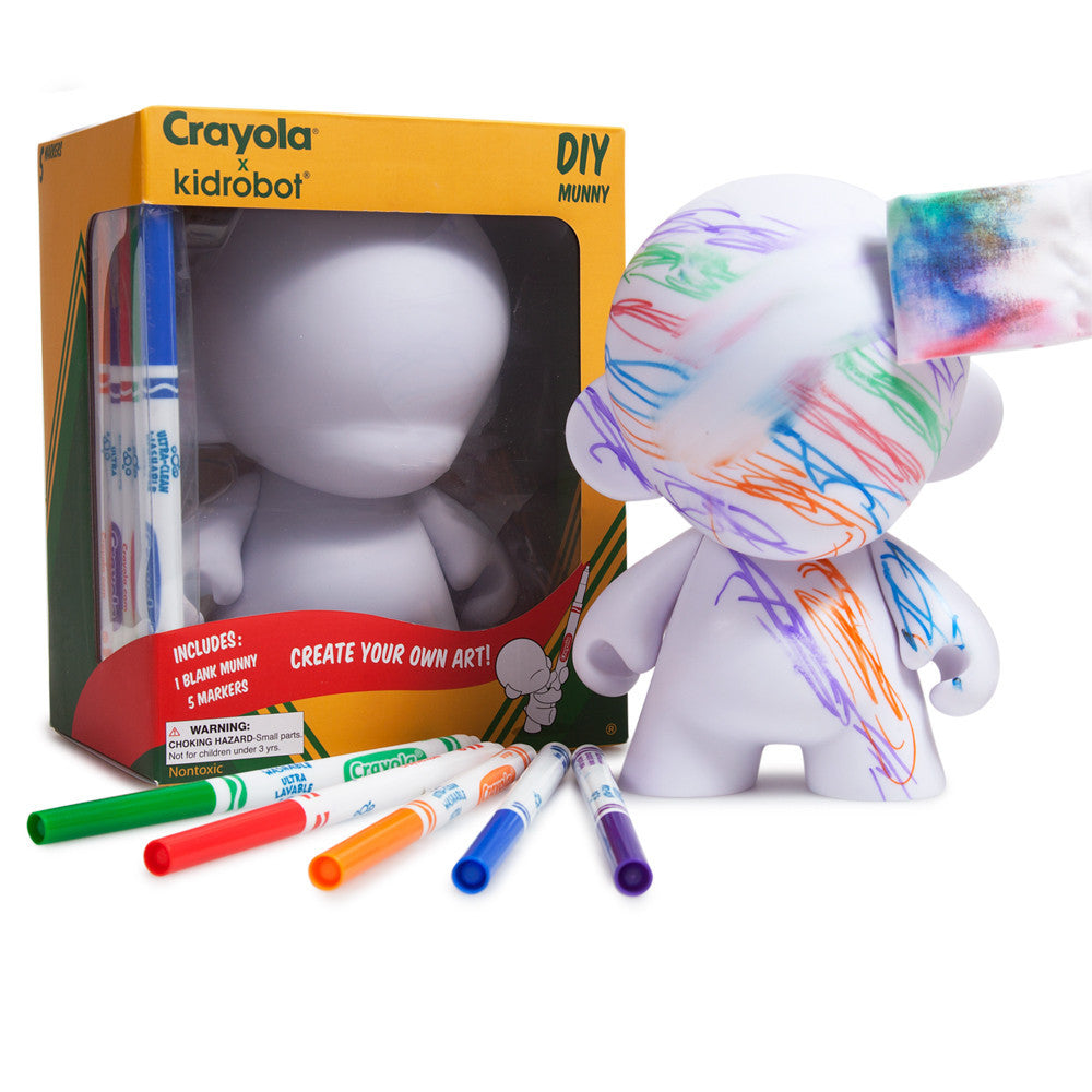 DIY Munny 7-inch by Kidrobot x Crayola - Mindzai - 1