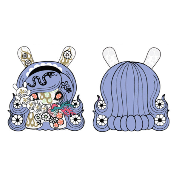 Violet Soda Lady Dunny 8 inch by Junko Mizuno x Kidrobot - Mindzai - 2