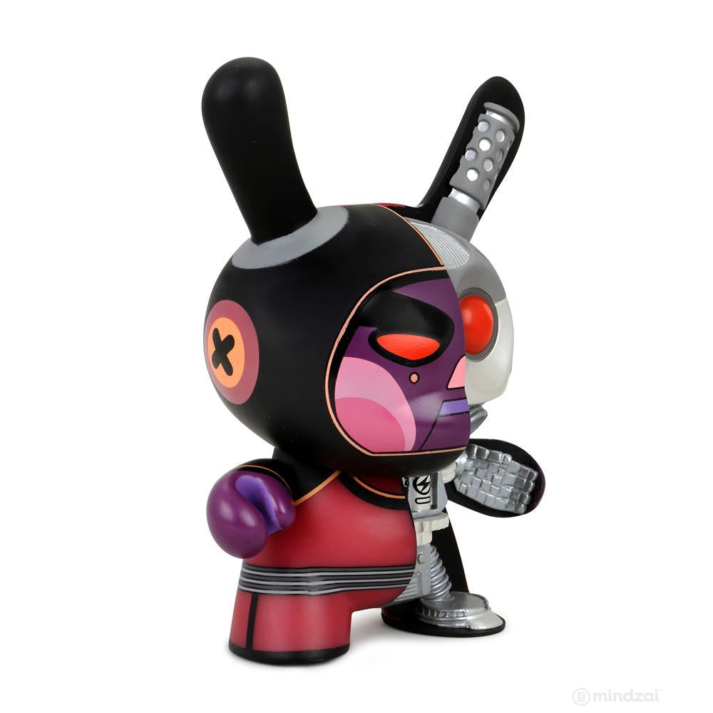 Void Mecha Half Ray 5-Inch Android Dunny Destroy Edition by Dirty Robot x Kidrobot