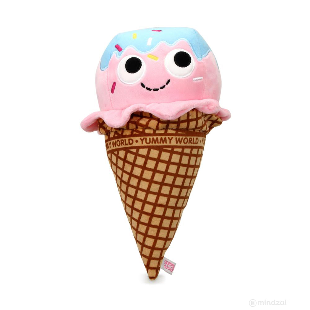 Yummy World Walter Waffle Cone Ice Cream Scoop Plush Toy by Kidrobot