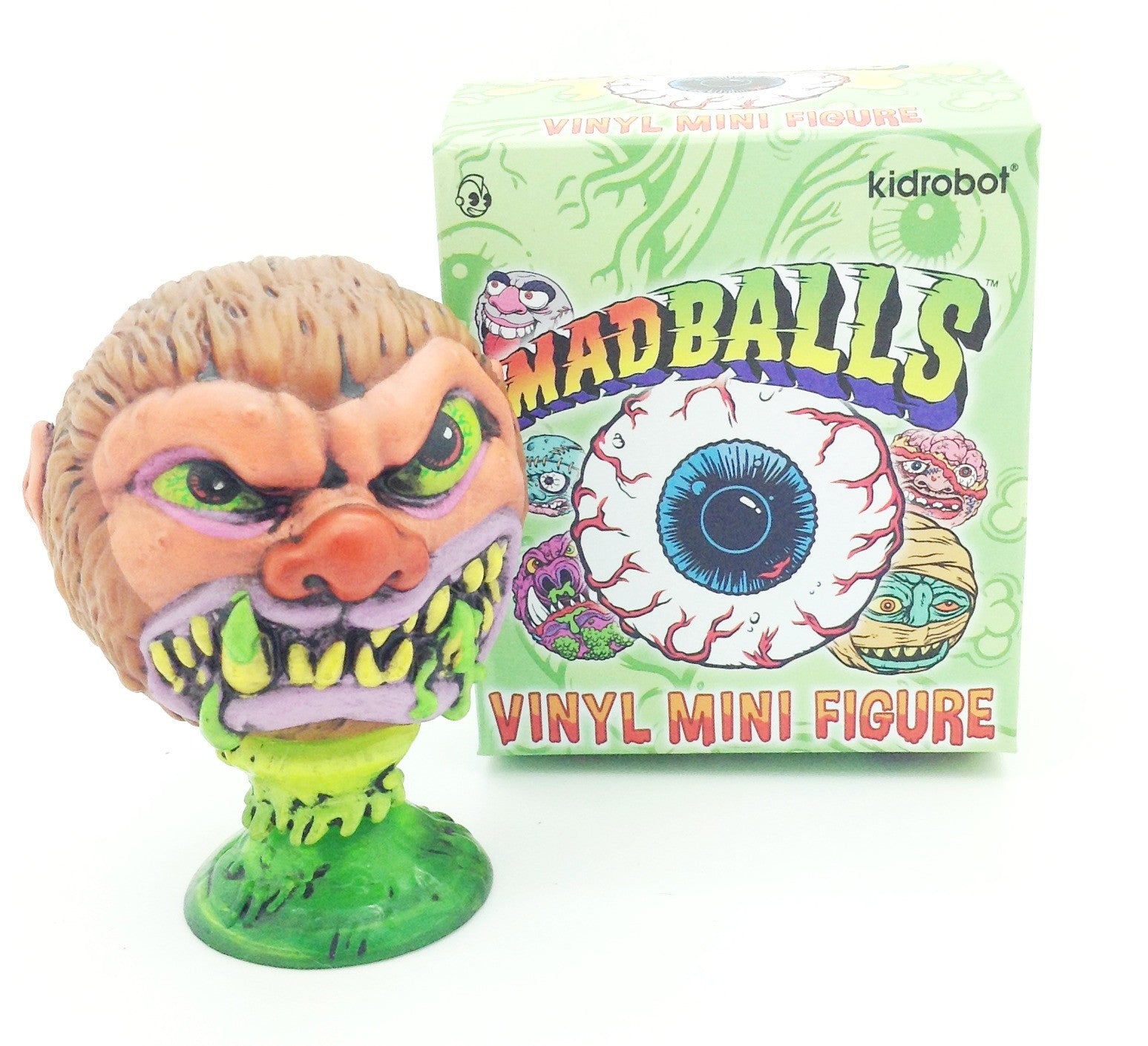 Mad Balls Vinyl Mini Figure - Wolf Breath
