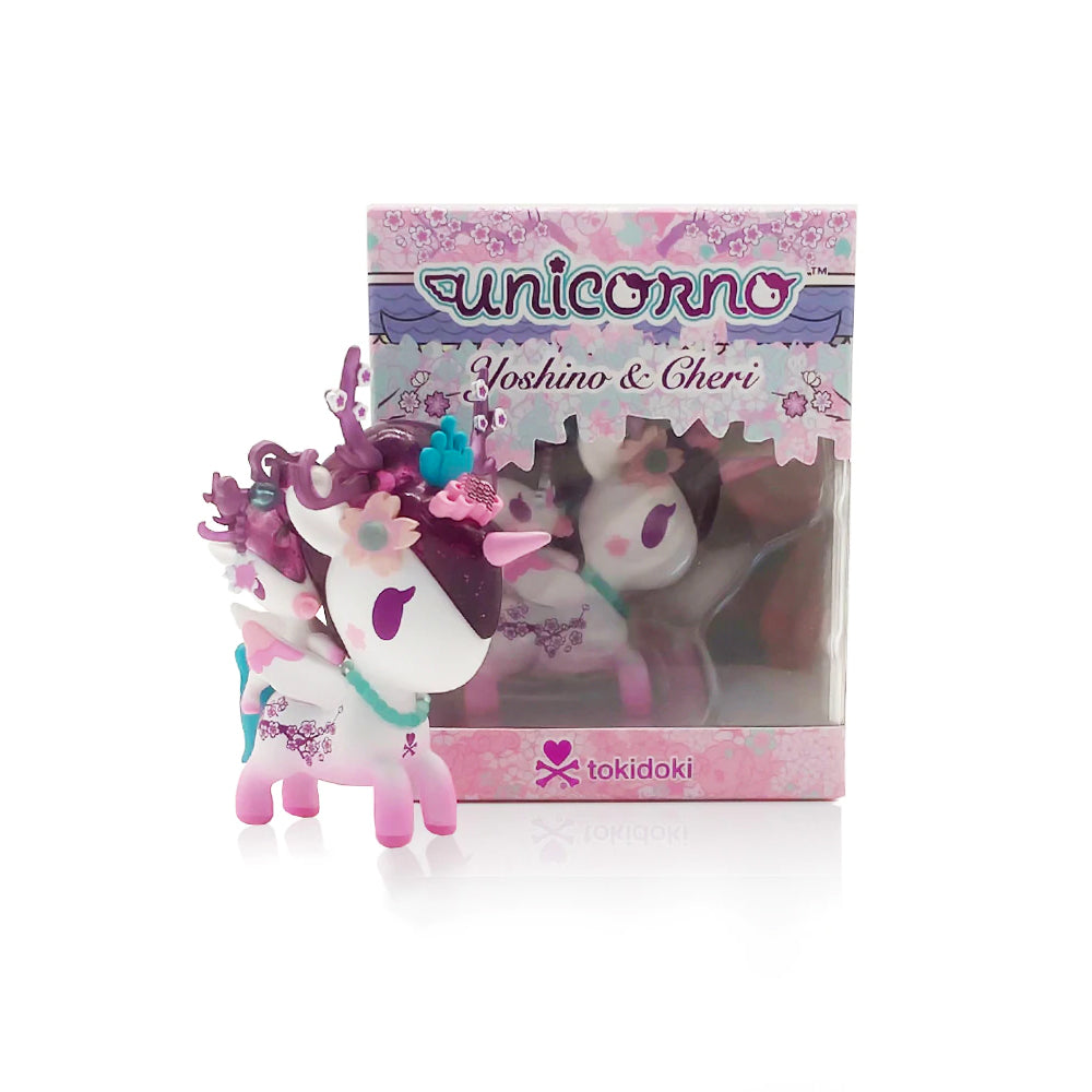 Yoshino & Cheri Unicorno Vinyl Figure by Tokidoki
