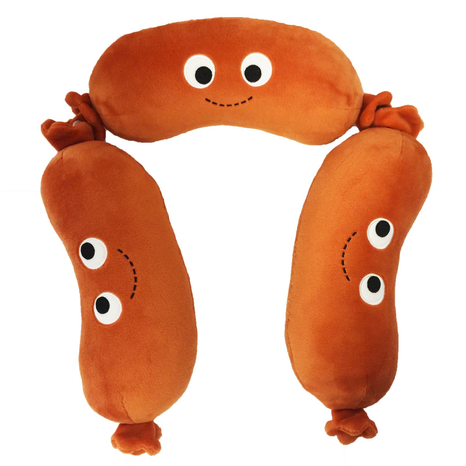 Yummy World Siamese Sausage 16-inch Plush Toy by Heidi Kenney x Kidrobot - Special Order - Mindzai - 1