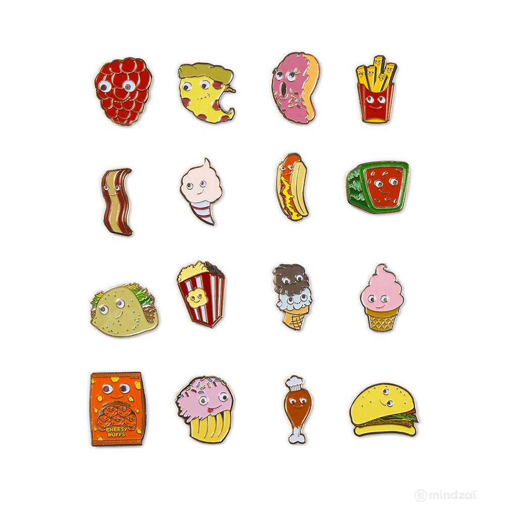 Yummy World Enamel Pin Blind Box Series by Kidrobot