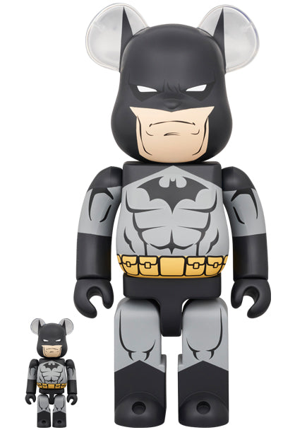 BE@RBRICK BATMAN HUSH 100％ & 400％ Batman (Batman: Hush) Black Ver. 100％ & 400％ Bearbrick by