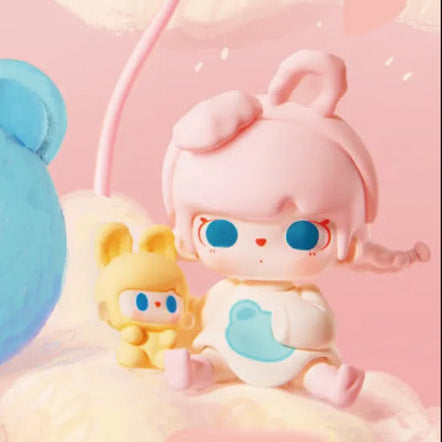 Right by My Side (Pink Hair, Yellow Doll) TUTUBEAR Time Glitch Series by Tutubeardlocker