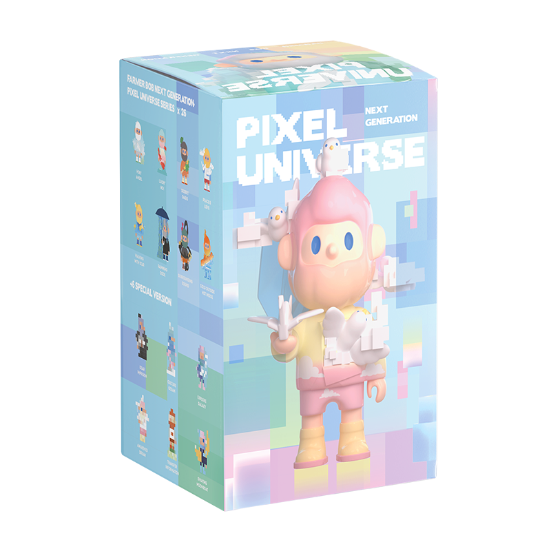 Farmer Bob Next Generation Pixel Universe Blind Box Series by Finding Unicorn