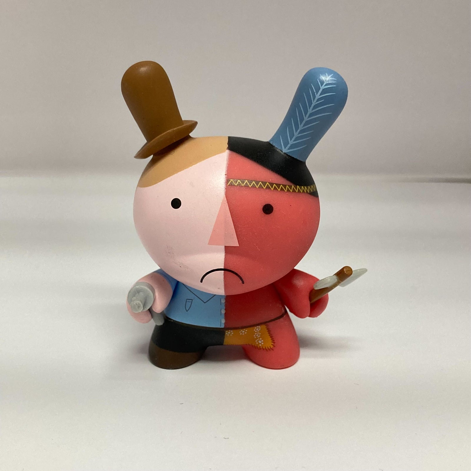 Cowboy Indian Conjoined Enemies - Michelle Valiguala - Dunny Series 2010 by Kidrobot