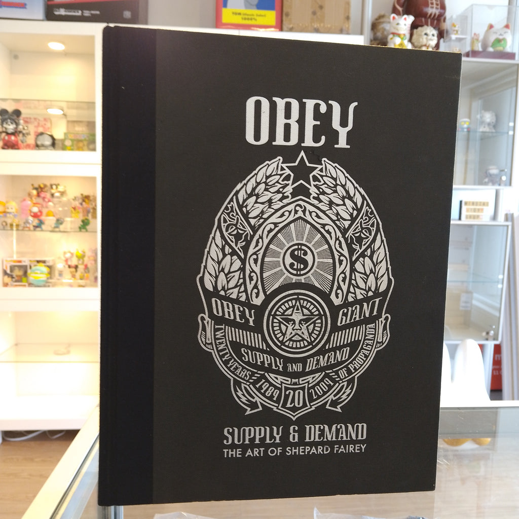 Obey Supply and Demand Book by Shepard Fairey - Mindzai Toy Shop