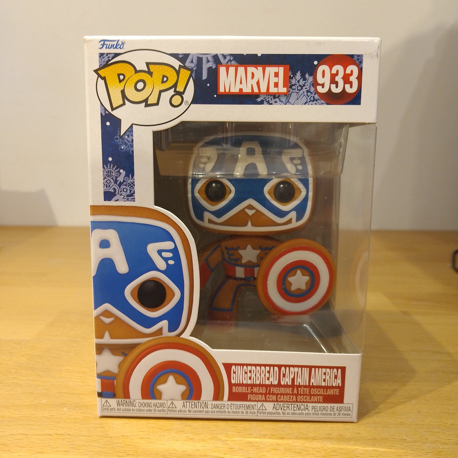 Gingerbread Captain America - POP! Vinyl Figure by Funko