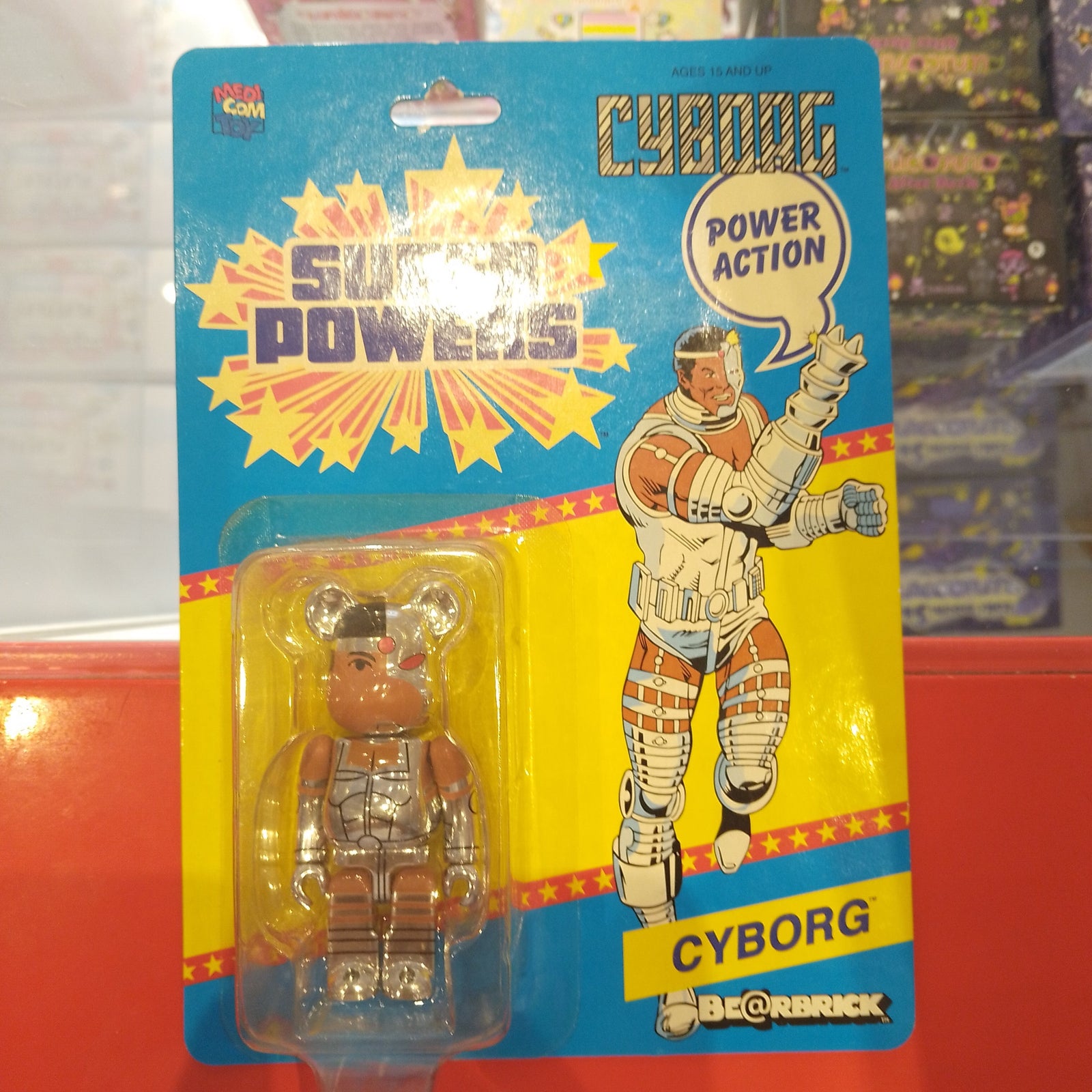 Cyborg - 100% Bearbrick BLITS by Medicom Toy - 1