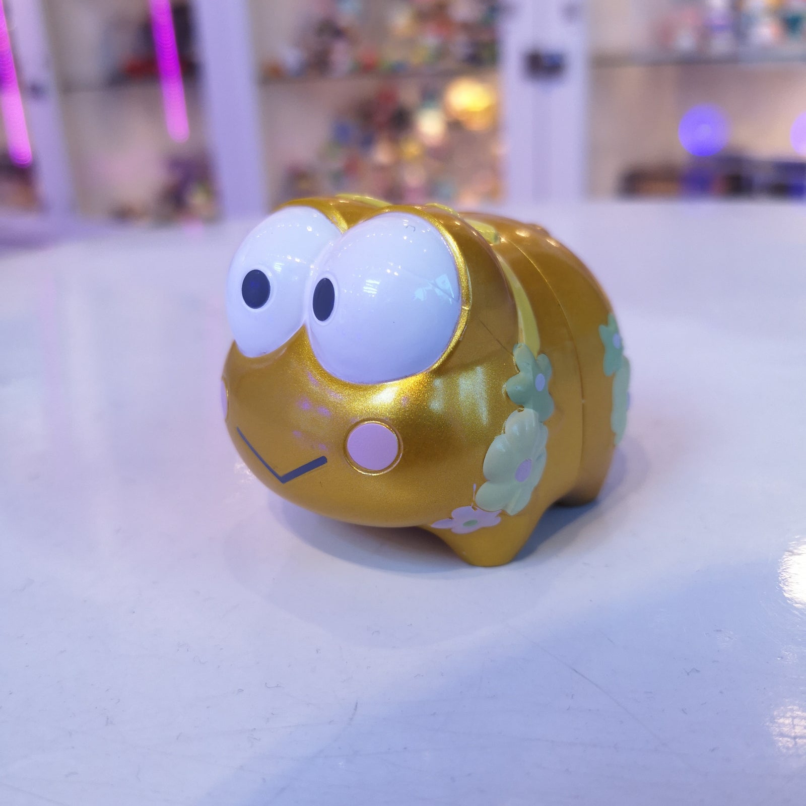 Keroppi (Gold) - Mini Piggy Bank