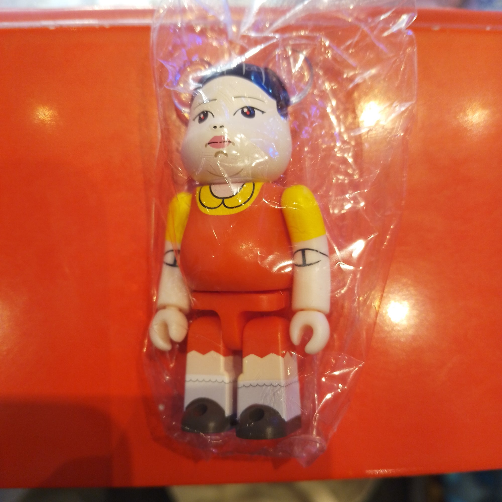 Squid Game Girl - Bearbrick Series 44 by Medicom Toy