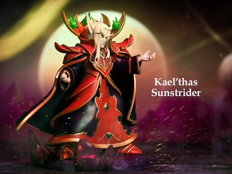 Kael'thas Sunstrider - World of Warcraft Collectible Character Series by POP MART