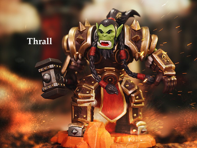 Thrall Orc - World of Warcraft Collectible Character Series by POP MART