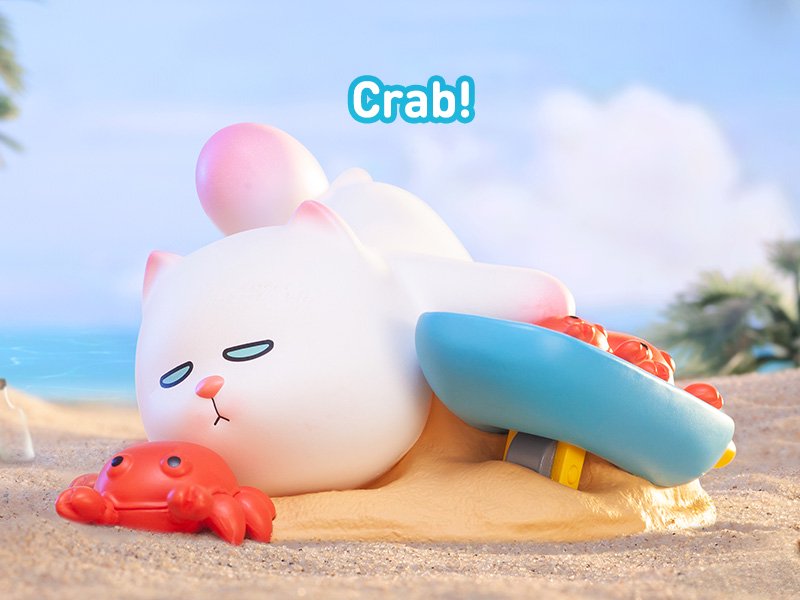 Crab! - ViViCat Holiday Blind Box Series by POP MART