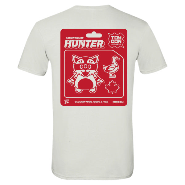 TOYCON Hunter T-Shirt (White/Red)