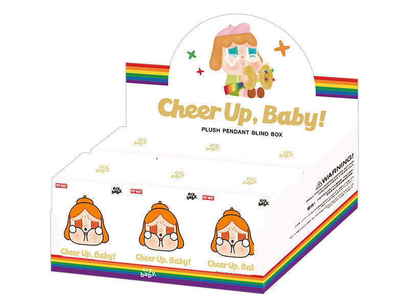 CRYBABY CHEER UP, BABY! Series Plush Pendant Blind Box by POP MART