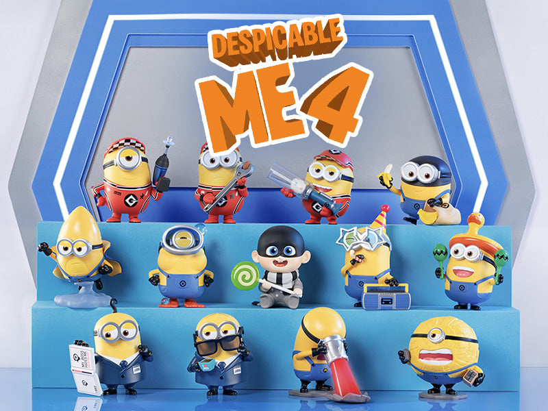 Universal Despicable Me 4 Blind Box Series by POP MART