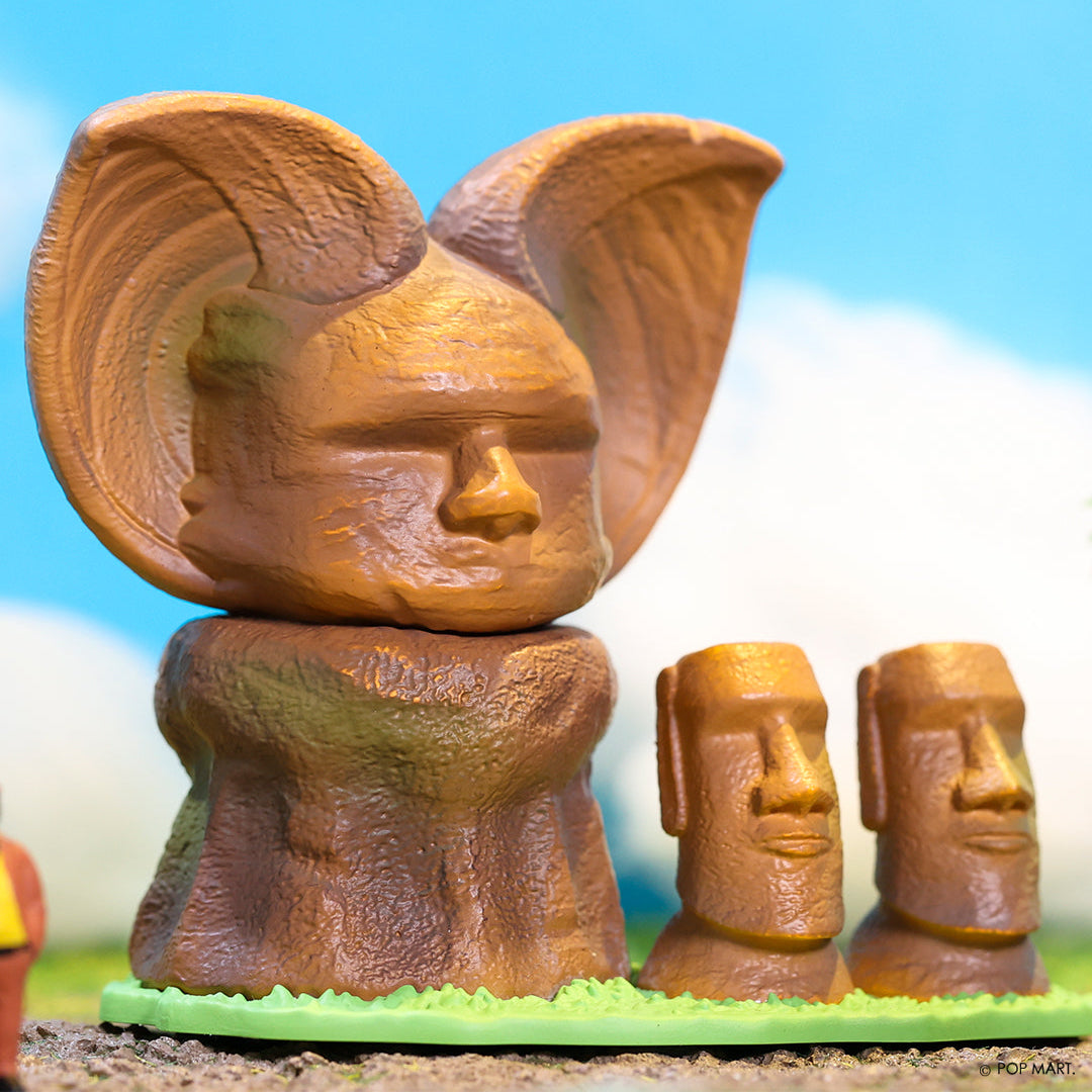 Moai (Secret) - YOKI Travel Round The World Series by POP MART