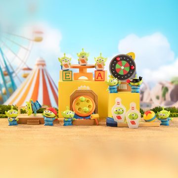 Pixar Alien Party Games Scene Blind Box Series by POP MART