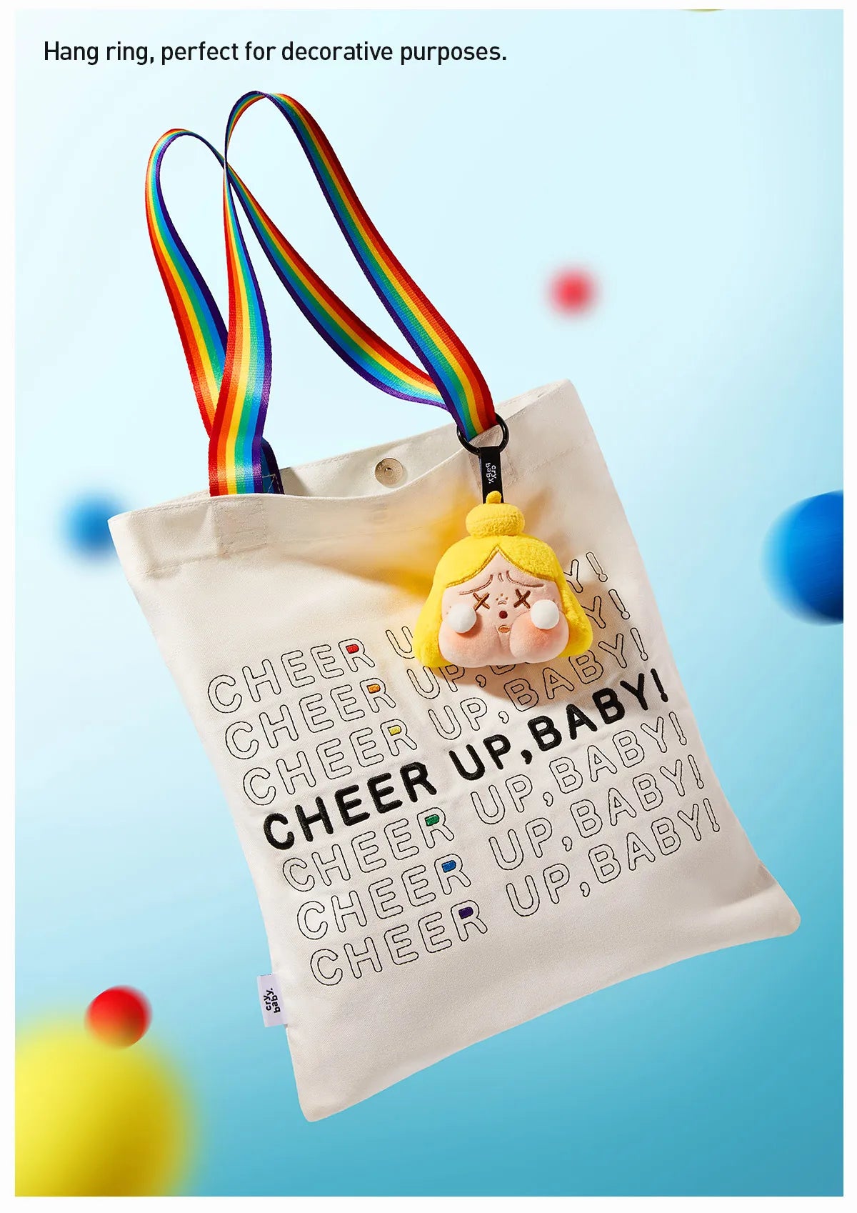 CRYBABY CHEER UP, BABY! Series Plush Pendant Blind Box by POP MART