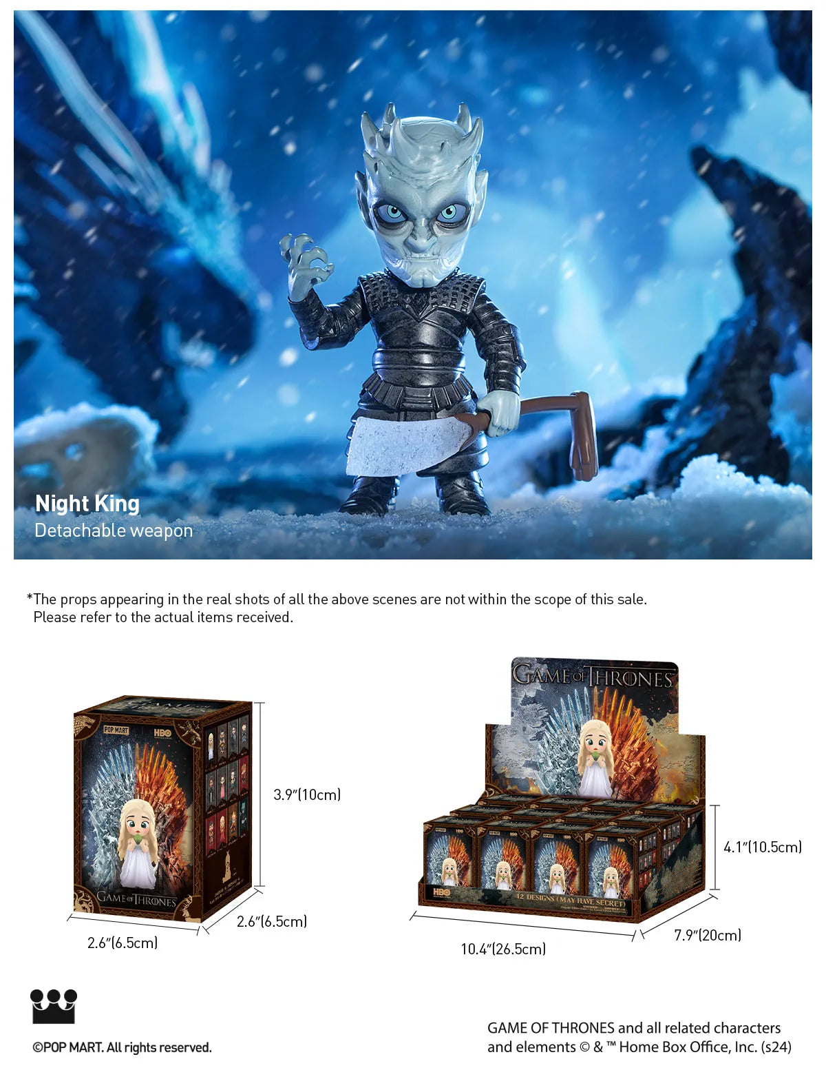 Game Of Thrones Blind Box Series by POP MART