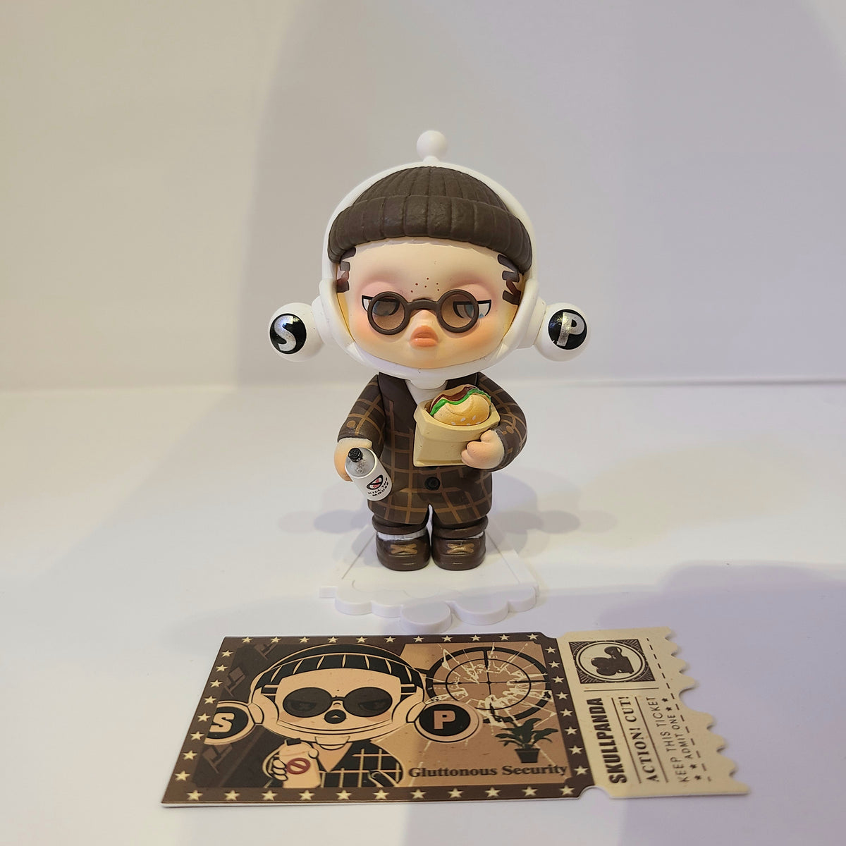 Gluttonous Security - POP MART SKULLPANDA action! Cut! Series Blind Box