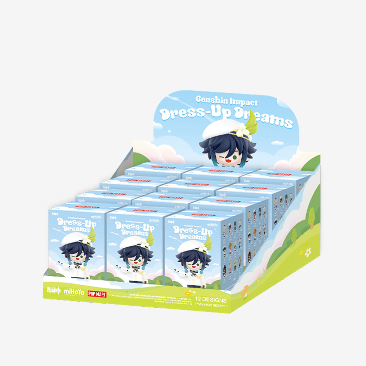 Genshin Impact Dress-Up Dreams  Themed Chibi Series Figures by POP MART