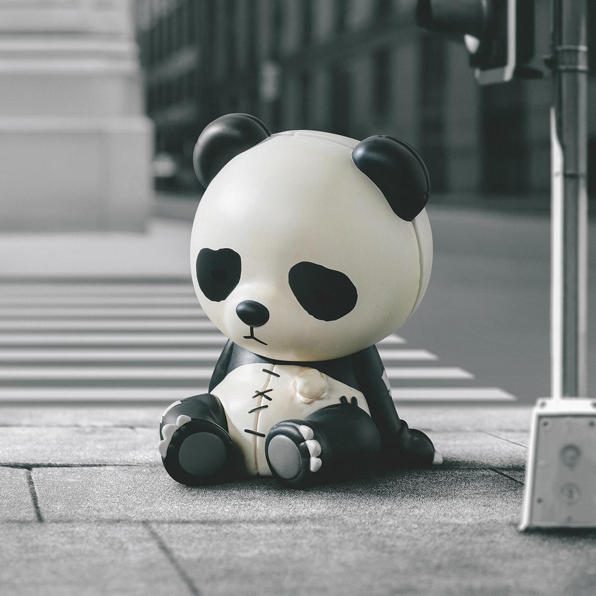 Hirono Doll Panda Figure by POP MART