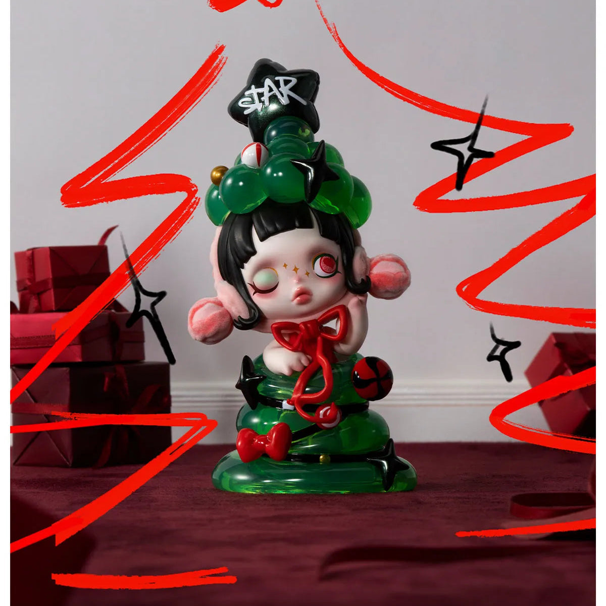 Getting Dressed - SKULLPANDA Tell Me What You Want Series by POP MART