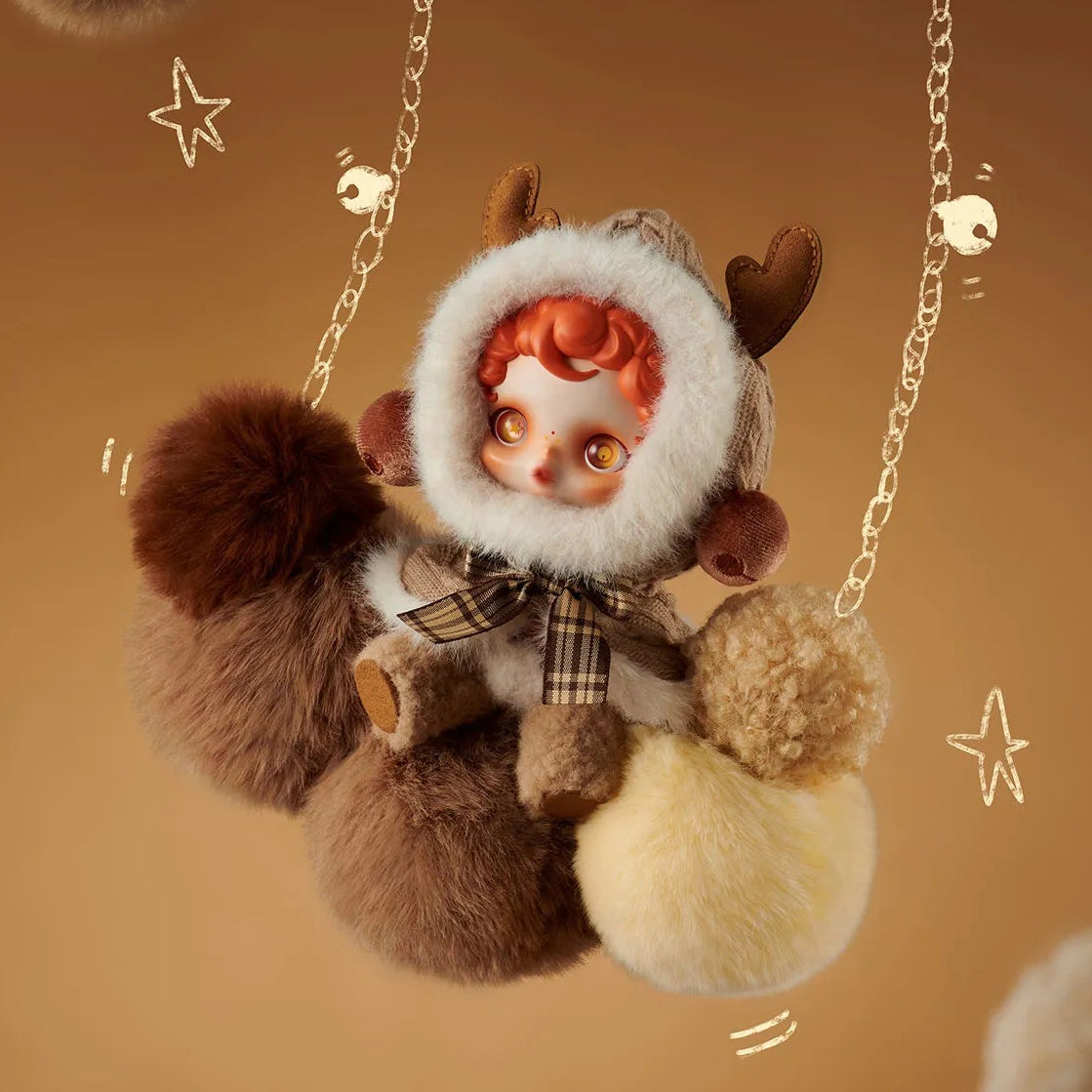 Wanderer's Tune - SKULLPANDA Winter Symphony Series Plush by POP MART