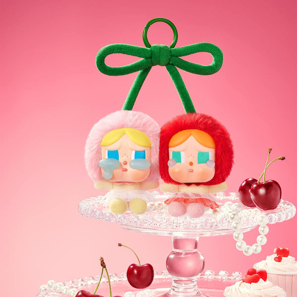【POPMART】CRY BABY Crying For Love Cherry CRYBABY Crying For Love Series-Vinyl Plush Hanging Card (Love You
