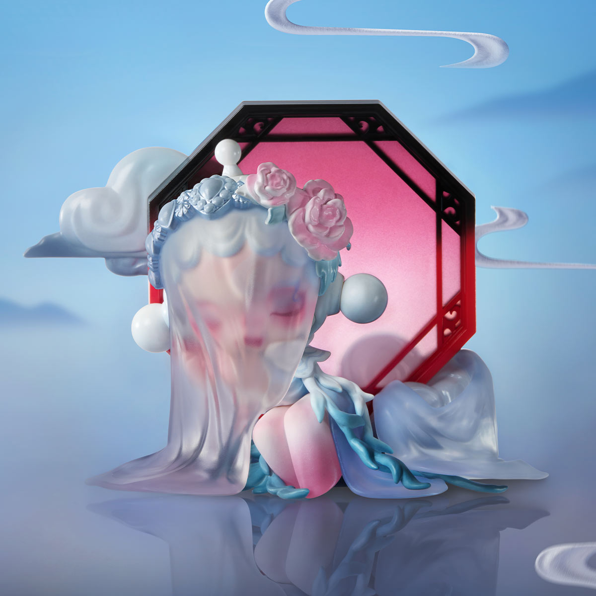 Skullpanda Aisling Figure by POP MART