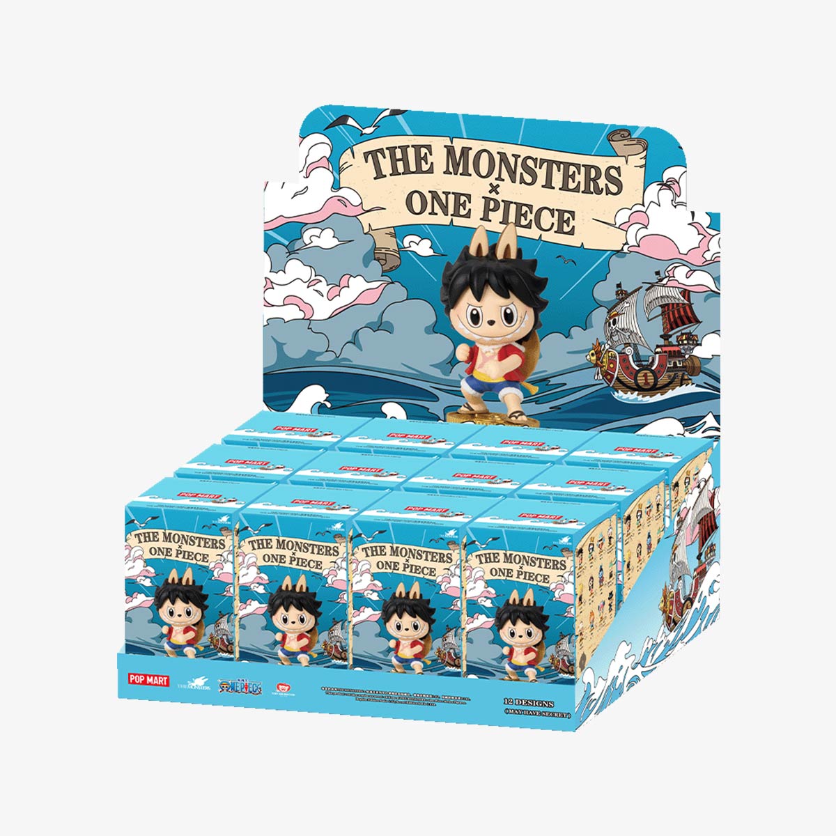 The Monsters × One Piece Series Figures by POP MART