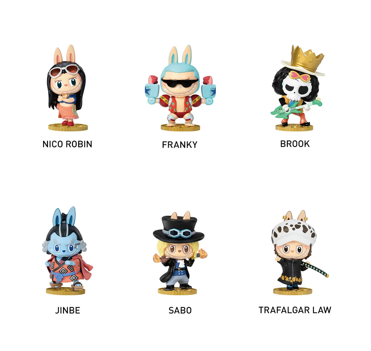 The Monsters × One Piece Series Figures by POP MART