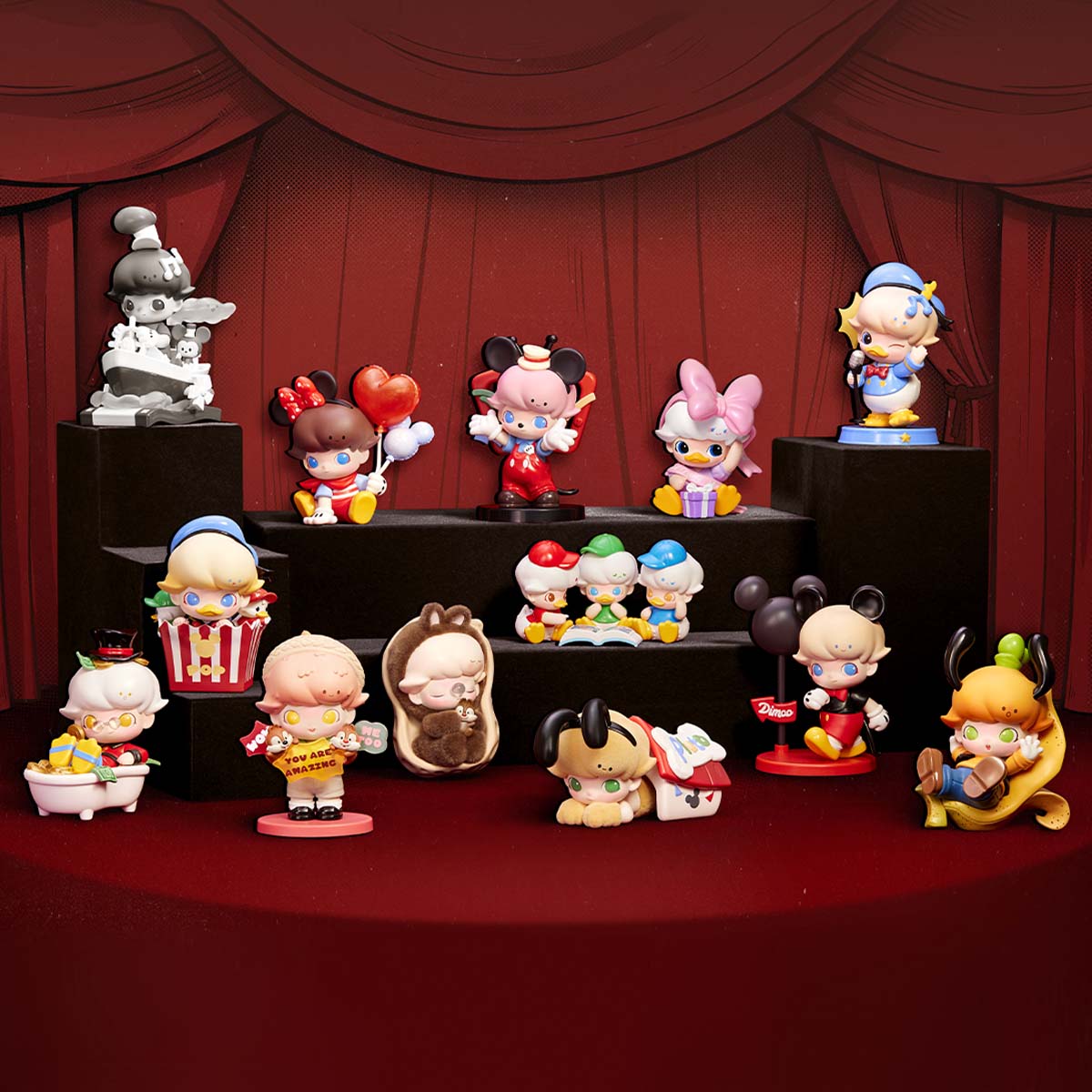 Dimoo World × Disney Series Figures Blind Box  by POP MART