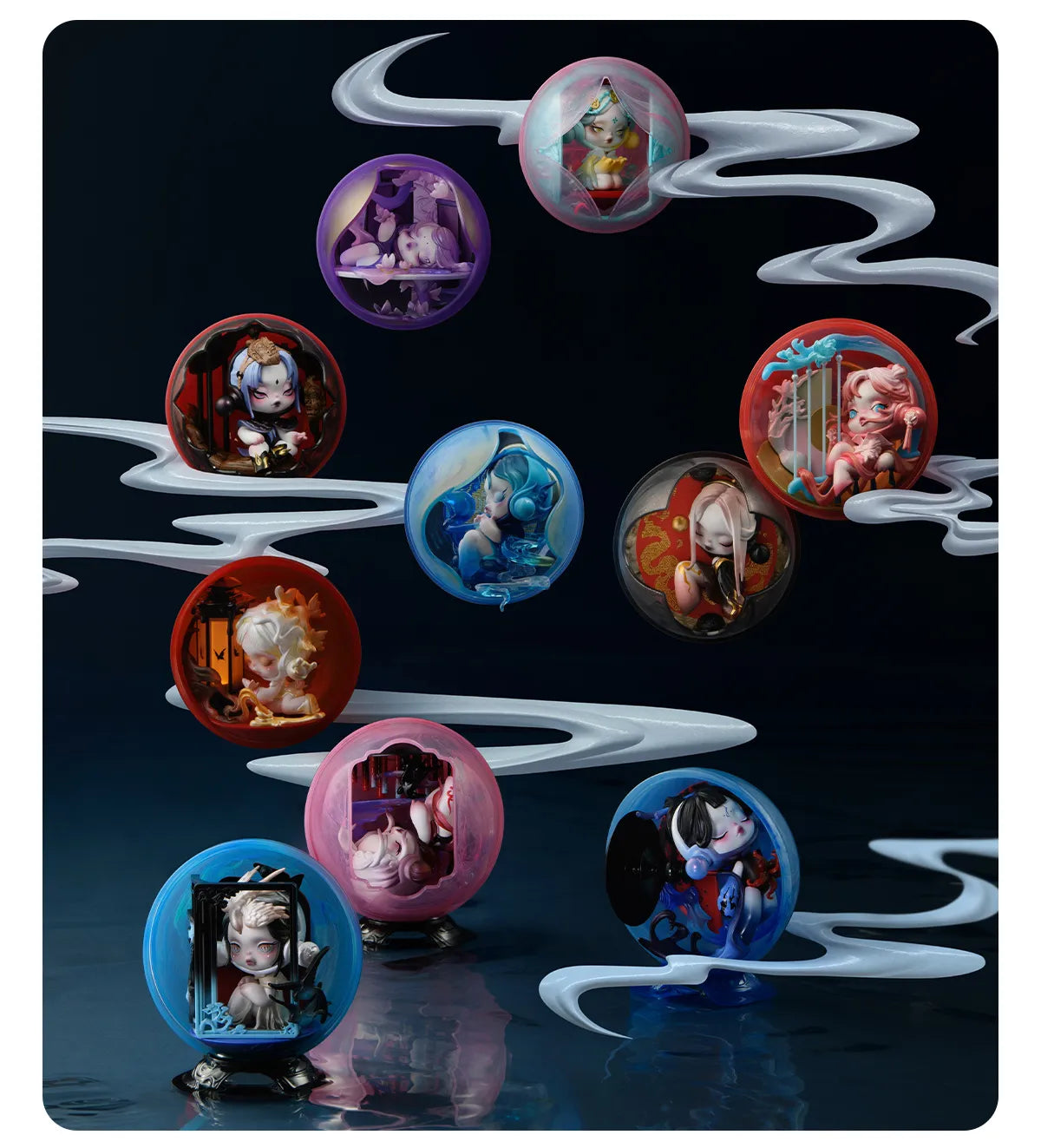 Skullpanda The Mirage Series Figures Blind Box by POP MART