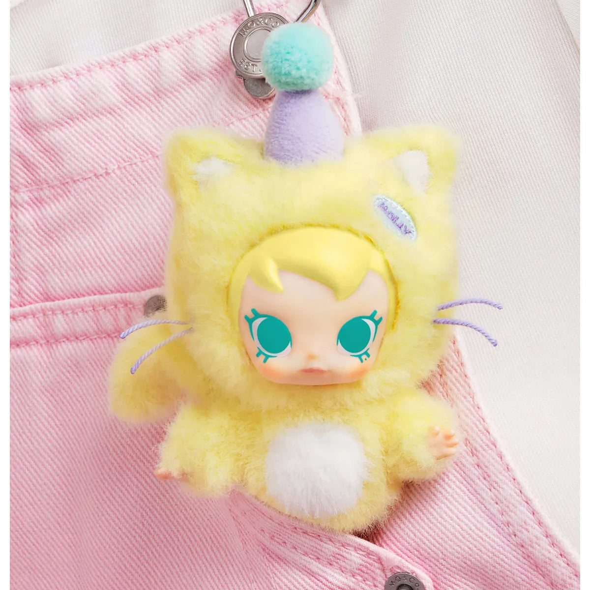 Enjoy the Sunshine (Yellow) - Baby Molly Pocket Friends Plush Pendant Series by POP MART