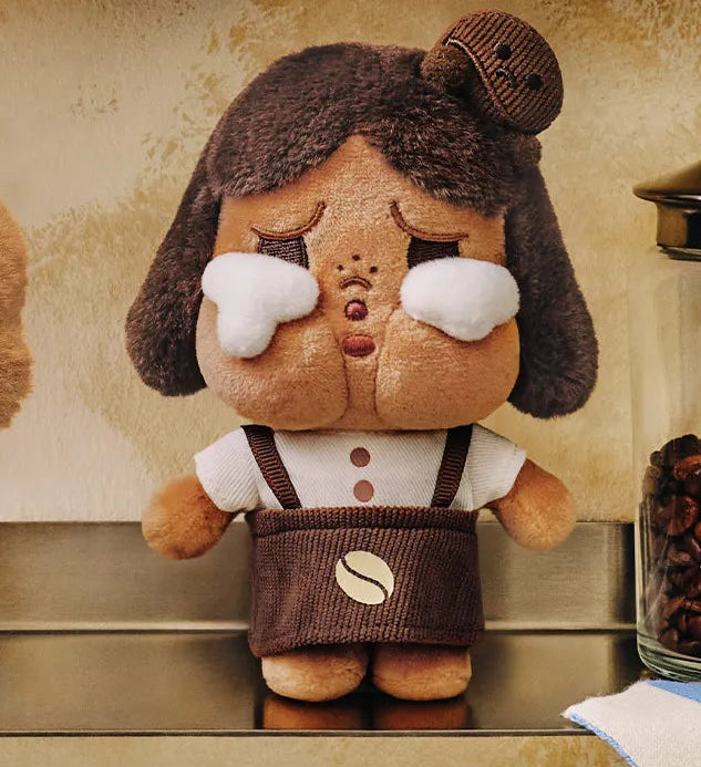 Dessert Chef Crybaby - POP BEAN Coffee Factory Plush Pendant by POP MART