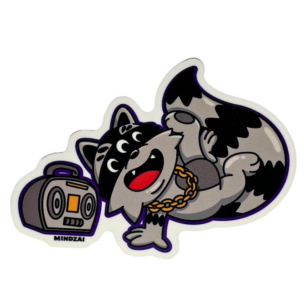 Don't Kill My Vibe Breakdance Hunter Vinyl Sticker