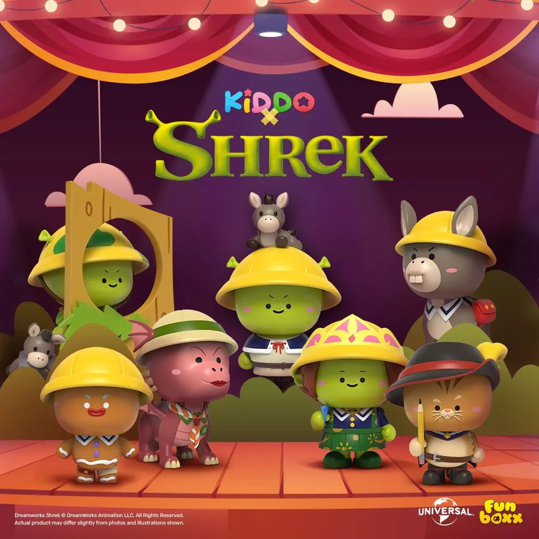 Kiddo x Shrek Blind Box Series by Mighty Jaxx